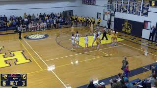 West Hardin vs Evadale High School Girls Varsity Basketball [upl. by Yrelbmik962]