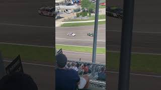 Austin Cindric and Ty Gibbs Parked during practice  2024 Brickyard 400 [upl. by Laehplar]