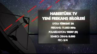 Habertürk TV Yeni Frekans Bilgileri [upl. by Aislehc]