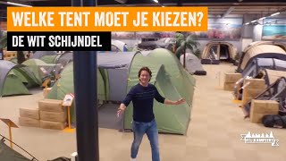 Welke tent moet je hebben I Kampeerwinkel De Wit in Schijndel tijdens RTL Kampeert [upl. by Troth]