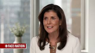 FULL Nikki Haley on Face the Nation with Margaret Brennan [upl. by Rancell]