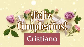 Feliz Cumpleaños Mensajes Cristianos para un Día Bendecido y Feliz [upl. by Molohs]