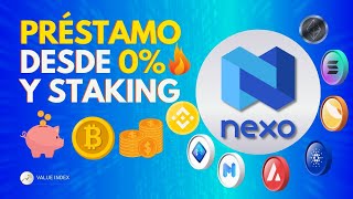 NEXO TUTORIAL EN ESPAÑOL 2022 💰⚡ PRÉSTAMOS STAKING  AHORRO  INGRESOS PASIVOS [upl. by Haran]