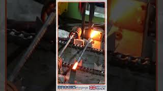 Automated Robotic Upset Forging shorts forging manufacturing [upl. by Nnylireg]