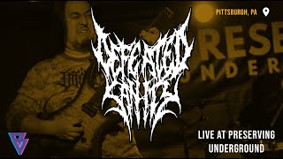 Defeated Sanity  2022 Full Set  Live at Preserving Underground 3142022 [upl. by Eca557]