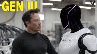 Elon Musk ANNOUNCES New Tesla Bot 20  Optimus Gen 3 BIG Upgrade Design amp Features  DECEMBER [upl. by Huxley]