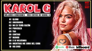 Karol G Grandes Éxitos Mix 2024  Lo Más Popular de Karol G  Canciones de Karol G [upl. by Inneg]