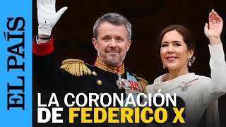 Así ha sido la abdicación de la reina Margarita II de Dinamarca y coronación de Federico X  EL PAÍS [upl. by Levram990]