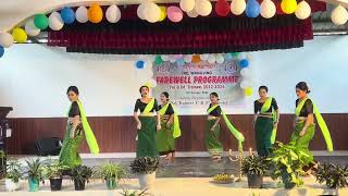 kakching Party dance Bed IRE farewell 2024 [upl. by Peppard]