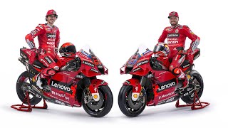 2022 Ducati Lenovo Team Presentation [upl. by Platus]