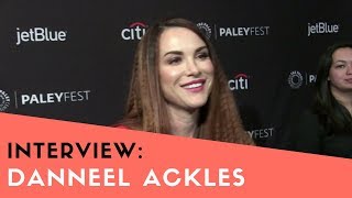 SUPERNATURAL PaleyFest Interview Danneel Ackles [upl. by Attaynek858]