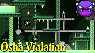 Osha Violation  Easy Demon   Geometry Dash 22 [upl. by Lura]