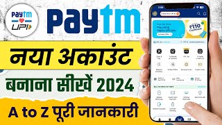 New Paytm Account Kaise Banaye 2024  How to Create Paytm Account in HINDI  HumsafarTech [upl. by France]