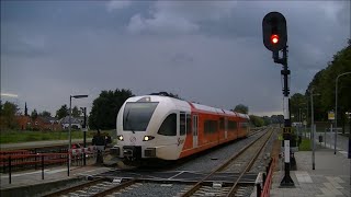 Spoorwegovergang Zuidbroek  Dutch railroad crossing [upl. by Subir782]