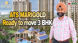 ATS Marigold  Ready To Move 3 BHK  Sector 89A Dwarka Expressway Gurgaon  9319502014 [upl. by Ahseenal]