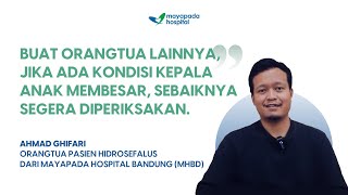 SUCCESS STORY KONDISI BAYI DENGAN PEMBESARAN KEPALA MEMBAIK USAI OPERASI VP SHUNT [upl. by Averi]