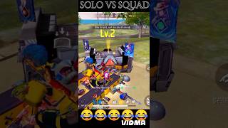 SOLO VS SQUAD 😱 WORLD RECORD BANA DIYA 😂CRSANJUGAMING freefire trending totalgaming shorts [upl. by Ettenot997]