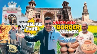 Punjab Tour Ep6  India Pakistan Border Villages Tour  Unexplored Punjab  Punjab Food [upl. by Illom]