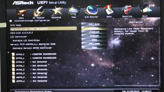 ASROCK MOTHERBOARD UEFI BIOS SETUP AND WINDOWS 10 INSTALLTION [upl. by Aihsital218]