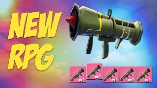 NEW ROCKET LAUNCHER  FORTNITE LIVE STREAM [upl. by Anoniw]