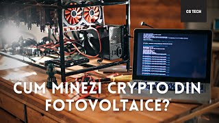 Cum minezi criptomonede din excesul de energie fotovoltaica [upl. by Oguh]