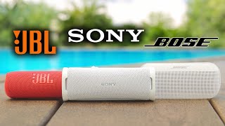 Sony ULT Field 1 VS JBL Flip 6 VS Bose Soundlink Flex  Speaker Battle [upl. by Nivel35]