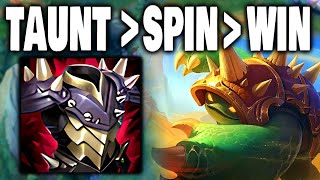 Spin Taunt Repeat to win on Rammus  Rammus Jungle Gameplay Guide Season 14 [upl. by Eimmelc]