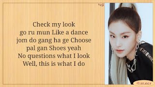 ITZY 있지 SHOOT Easy Lyrics [upl. by Mosby]