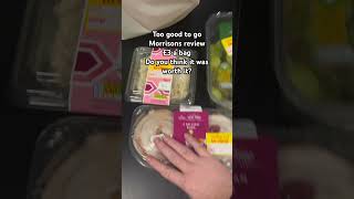 toogoodtogo toogoodtogoreview toogoodtogomanchester morrisons manchesterfood [upl. by Repotsirhc]