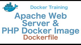 Docker Training 2229 Apache Web Server and PHP Docker Image Dockerfile [upl. by Mirisola680]