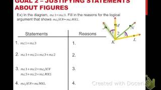 Justify Statements About Geometric Figures [upl. by Enialahs144]