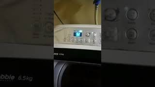 Samsung washing machine 5e 5c error code shortvideo [upl. by Hatch]