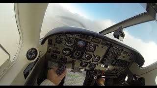 🛩 Solo IFR and ILS training with a Piper Archer III [upl. by Eselehs]