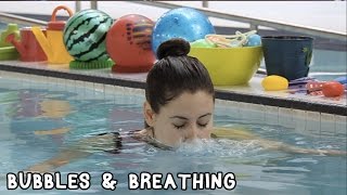 Step 3 Bubbles amp Breathing While Swimming  Learn How to Swim with AquaMobile [upl. by Crockett]