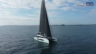 New McConaghy MC55 Sail Cat Hits the Water  Ultimate Speed and Luxury [upl. by Adine]