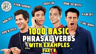 1000 BASIC PHRASAL VERBS  PART 8  Come Up With Take Down [upl. by Peta286]