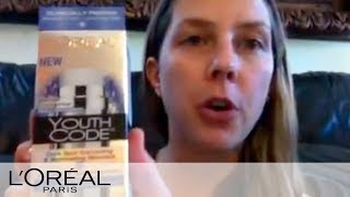 Dark Spot Correcting Cream Real Review  Youth Code  L’Oreal [upl. by Airdnaed]