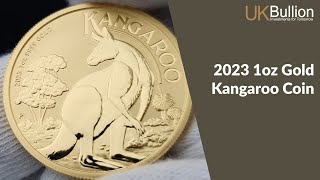 2023 1oz Perth Mint Gold Kangaroo Coin [upl. by Klinges]