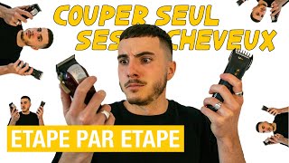 Comment se couper seul les cheveux  SPECIAL CONFINEMENT  Etape par Etape [upl. by Lathrope]