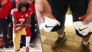 Why People Are Boycotting Nike Following New Colin Kaepernick Ad [upl. by Ecikram]