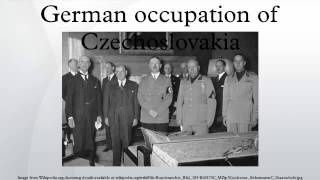 German occupation of Czechoslovakia [upl. by Menell]