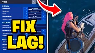 HOW TO STOP LAGGING IN FORNITE 2024 FIX LAG FORTNITE [upl. by Ingalls]