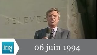 20h France 2 du 6 juin 1994  édition spéciale débarquement 1944  Archive INA [upl. by Alveta]