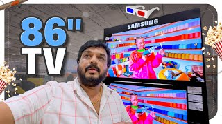 Planning to buy 86” TV 📺  VAAS Family  Telugu Vlogs [upl. by Arol]