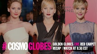 CosmoGlobes The Awards that Matter — A LIVE Golden Globes Red Carpet Recap by Cosmopolitancom [upl. by Lewendal]