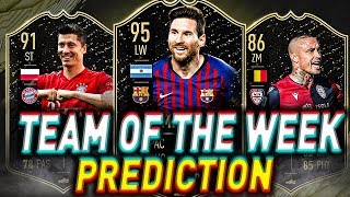 TOTW 9 PREDICTIONS FIFA 20  IF MESSI LEWANDOWSKI amp NAINGGOLAN [upl. by Ilatfan]