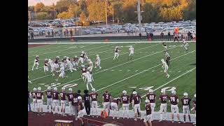 Menomonee Falls football Senior WR 2024 Corey Johnson Sophmore Alec Johnson [upl. by Ettevram]