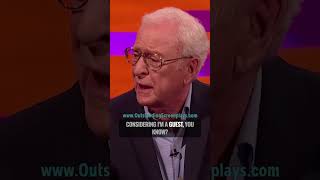 Michael Caine gets a Shocking Question [upl. by Namolos]