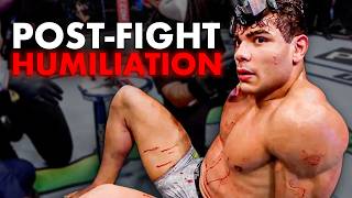 10 Most Humiliating Post Fight Moments In MMA History [upl. by Eidroj]