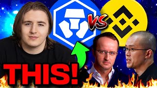 CRYPTOCOM VS BINANCE MEME COIN LISTINGS CRO Coin PRICE [upl. by Yhtimit83]